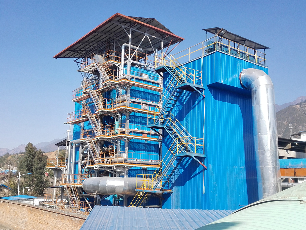 四川煙葉復(fù)烤公司德昌復(fù)烤廠15th煙梗鍋爐